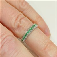 Anello Vidali Gioielli Donna in Oro bianco Zircone ANOR-42-34 - ANOR-42-34